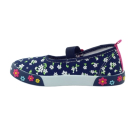 American Club Baskets à semelle intérieure en cuir américain bleu marine 2