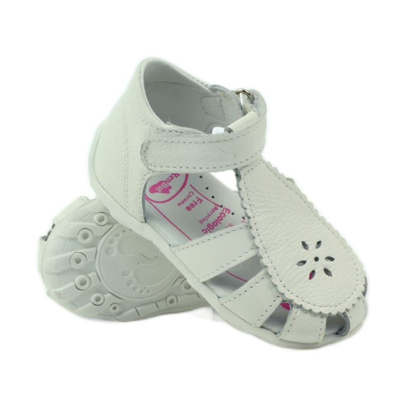 Sandales blanches Ren But 1477 4