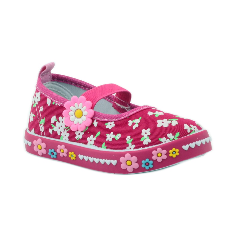 American Club Baskets à semelle intérieure en cuir américain vert jaune rose 2