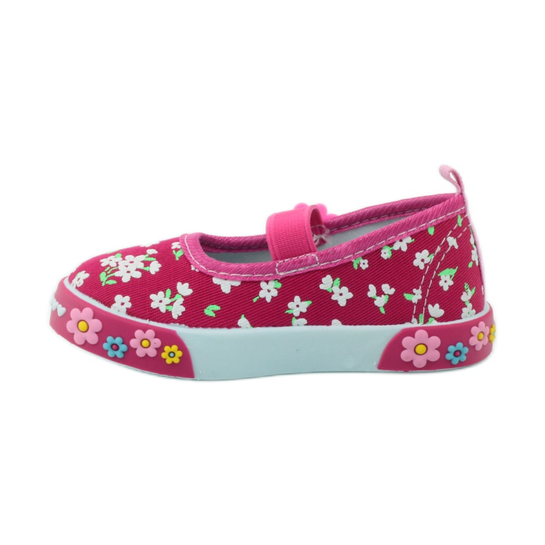 American Club Baskets à semelle intérieure en cuir américain vert jaune rose 3