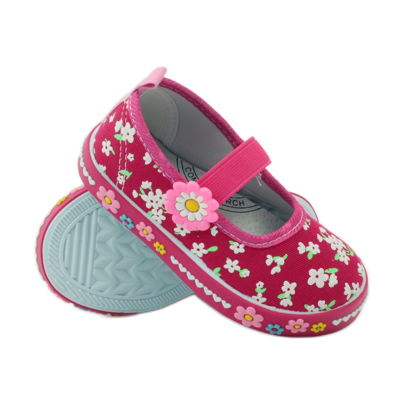 American Club Baskets à semelle intérieure en cuir américain vert jaune rose 4