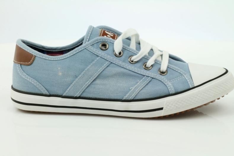 Baskets Mcarthur bleu brun blanc 5