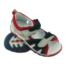 Sandales velcro Bartek 16187 gris 3