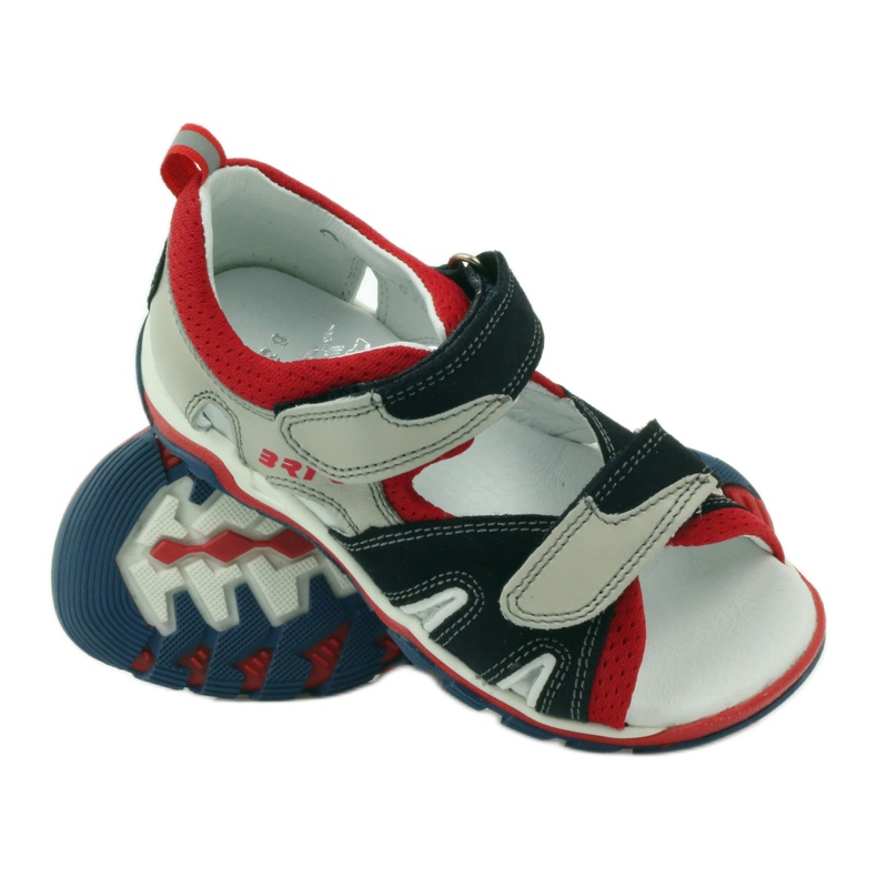 Sandales velcro Bartek 16187 gris 3 Sandales velcro Bartek 16187 gris 3