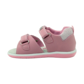 American Club Sandales avec insert en cuir américain 87285 rose 2