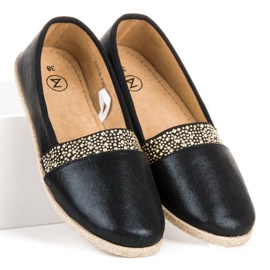 MCKEYLOR Espadrilles noires le noir 2