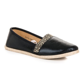 MCKEYLOR Espadrilles noires le noir 3