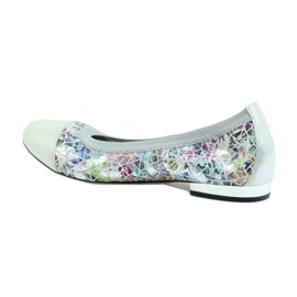 Ballerines femme élastique Gamis 1402 gris multicolore 2 Ballerines femme élastique Gamis 1402 gris multicolore 2