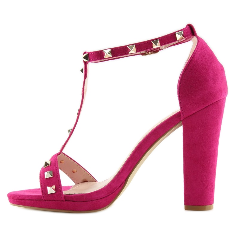 Sandales sur le poteau fuchsia A03 fuchsia rose 2