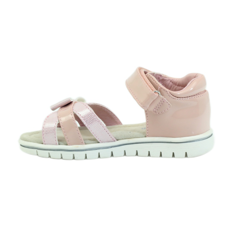 American Club Sandales avec empiècement en cuir américain 17028 rose 2