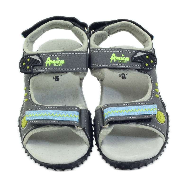 American Club Insert en cuir américain 1718 gris bleu le noir 4