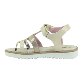 Sandales pour enfants American Club 16903 beige 2