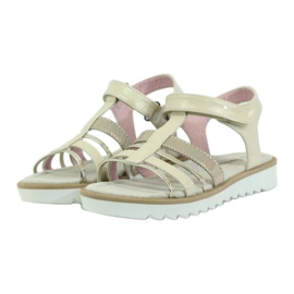 Sandales pour enfants American Club 16903 beige 3