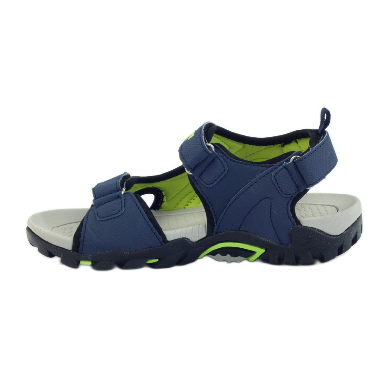 American Club sandales américaines chaussures pour enfants semelle intérieure en mousse bleu marine 2