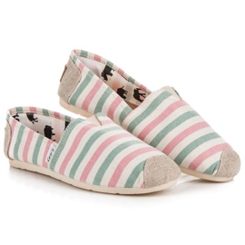L. Day Espadrilles côtelées brun 5