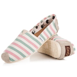 L. Day Espadrilles côtelées brun 4