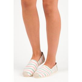 L. Day Espadrilles côtelées brun 1
