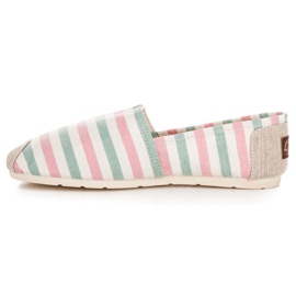 L. Day Espadrilles côtelées brun 3