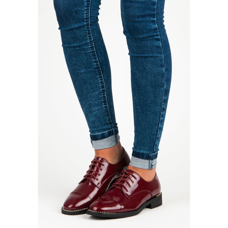 Primavera Chaussures laquées femme rouge 1 Primavera Chaussures laquées femme rouge 1