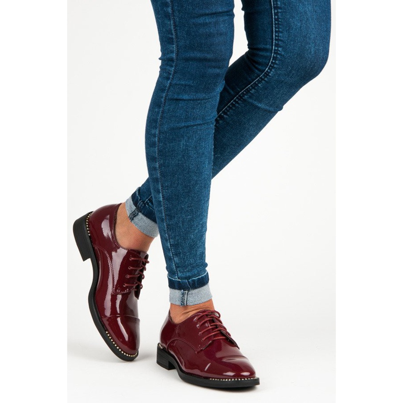 Primavera Chaussures laquées femme rouge 2