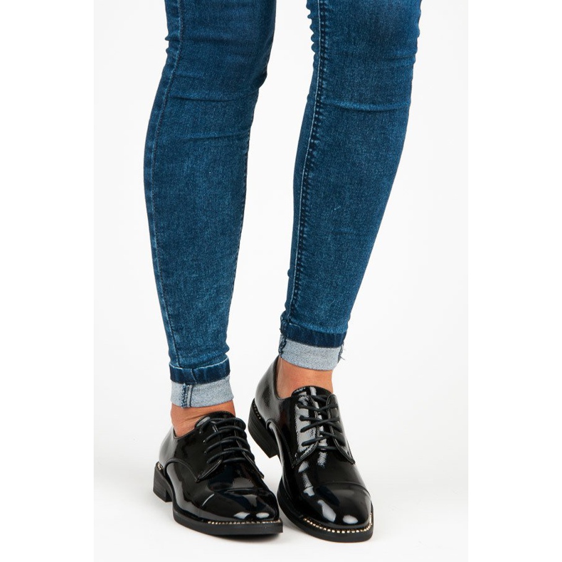Primavera Chaussures laquées femme le noir 1 Primavera Chaussures laquées femme le noir 1