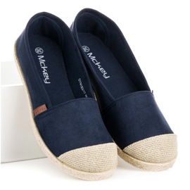 McKey Espadrilles en daim bleu marine 4