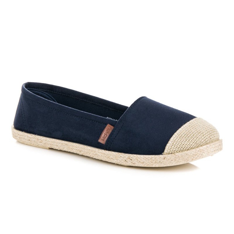 McKey Espadrilles en daim bleu marine 1