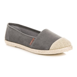 McKey Espadrilles en daim gris 4