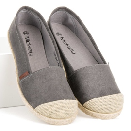 McKey Espadrilles en daim gris 3