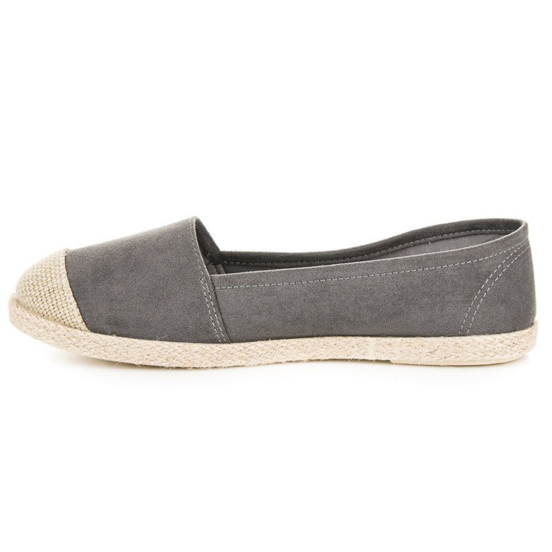 McKey Espadrilles en daim gris 1
