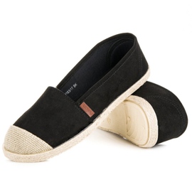 McKey Espadrilles En Daim Noir 2