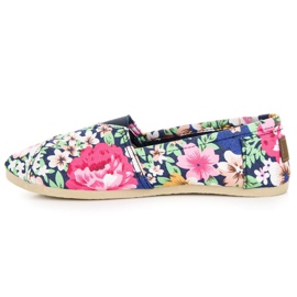 McKey Espadrilles légères à fleurs multicolore 4