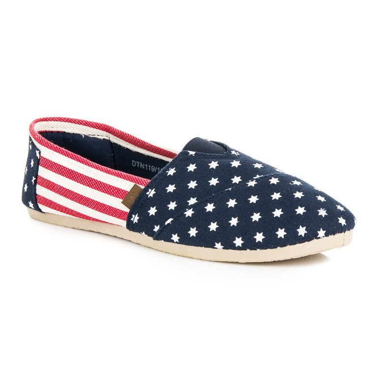 McKey Chaussures textiles élégantes bleu 1