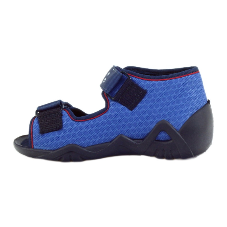 Befado chaussures enfants pantoufles sandales 250p069 bleu marin bleu 2