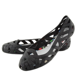 Ballerines meliski noires ajourées KM127 noir le noir 6