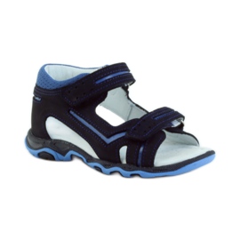 Sandales velcro Bartek 31825 bleu marine 1