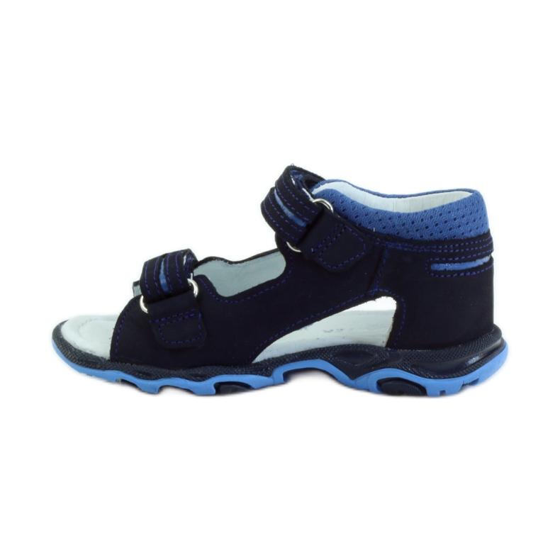 Sandales velcro Bartek 31825 bleu marine 2