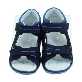 Sandales velcro Bartek 31825 bleu marine 4