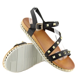 Sandales noires pour femmes WSJ-51 noir le noir 4