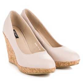 Pompes compensées VICES brun 2