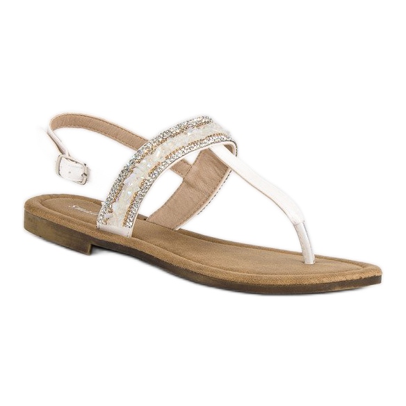 Small Swan Tongs blanches 1