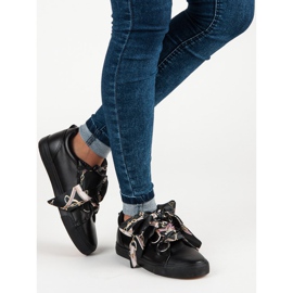 Baskets nouées VICES noires le noir 1
