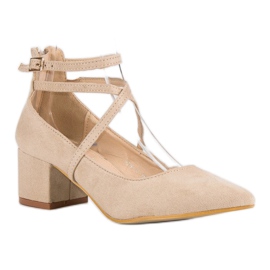 Escarpins en daim VICES brun 2
