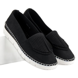 Vices Chaussures à enfiler Boho le noir 1
