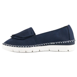 Vices Chaussures à enfiler bohèmes bleu 4