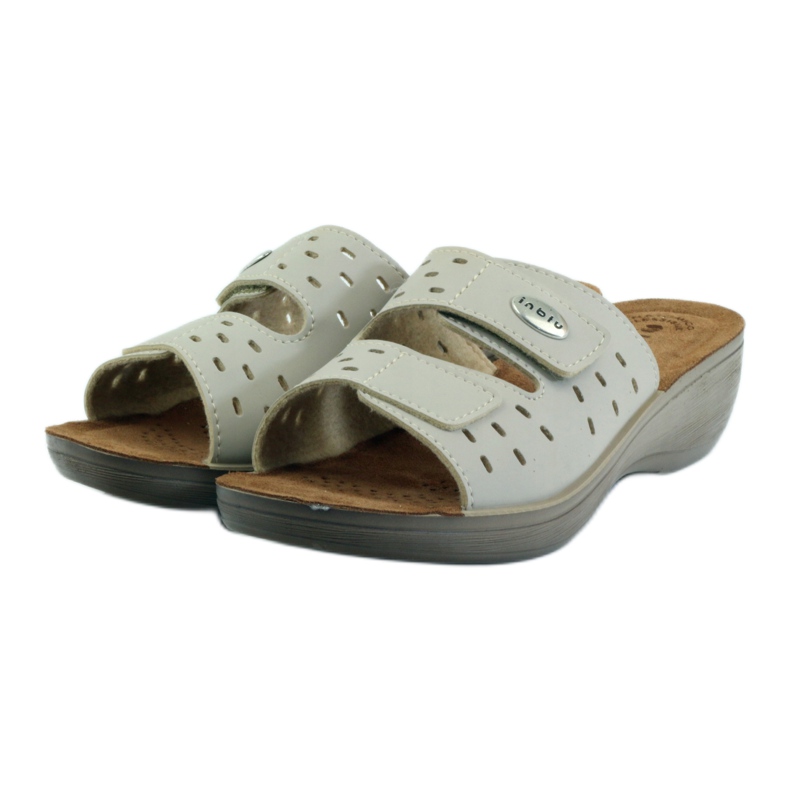 Velcro compensé Inblu PL029 beige 3