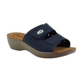 Cale velcro Inblu PL029 bleu marin 1