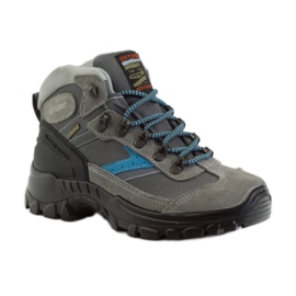 Chaussures de trekking Grisport le noir bleu 1