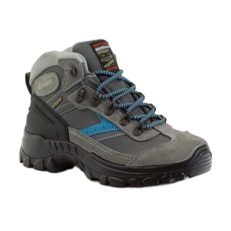 Chaussures de trekking Grisport noir bleu 1