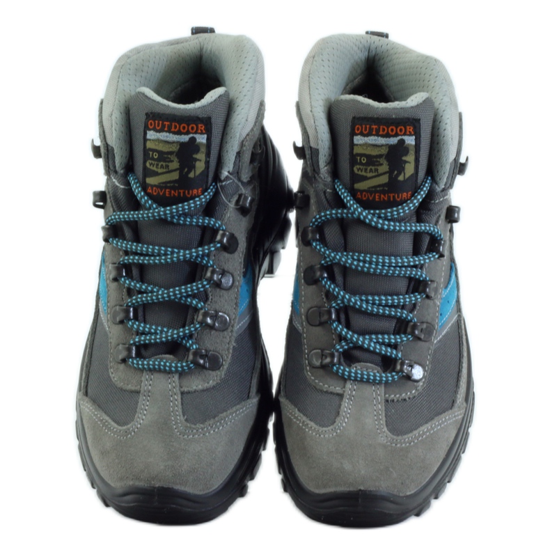 Chaussures de trekking Grisport le noir bleu 4